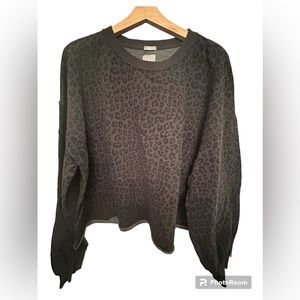 GAP Leopard Print Sweatshirt